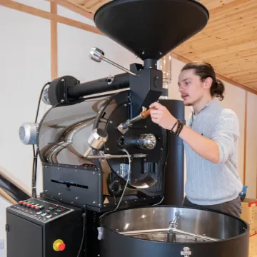 Large Coffee Roasting Machine