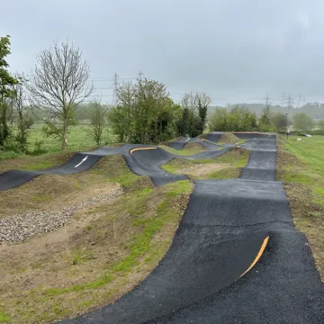 Bramford pump track overview