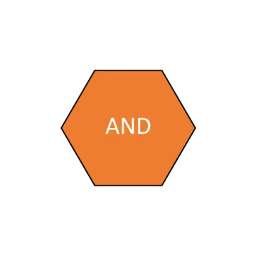 And – hexagon