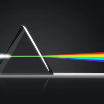 Prism, light, spectrum