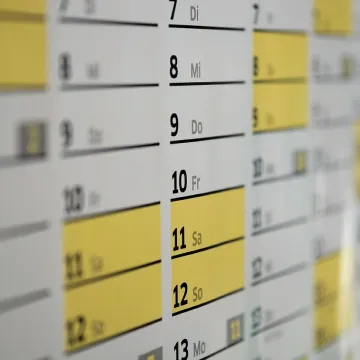 Calendar, dates, schedule