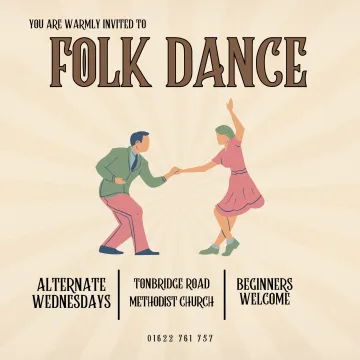 Folk Dance Poster