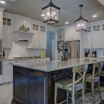 Kitchen, interior design, room, home, interior, residential, decor, decoration, domestic, indoors, style, home design, luxury, furniture, furnishings, fixtures, design, residence, luxury home, chairs, interior decoration, table, kitchen table, kitchen cou