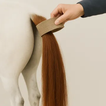 Equine Tail Gatherer – Taupe
