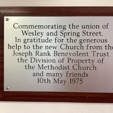 Sign in Church
