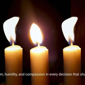 Candle Prayer &ndash; Faith Over Fear