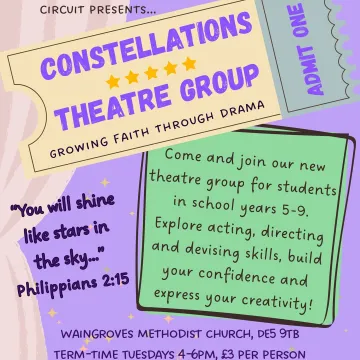 Constellations Theatre Group Poster