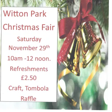 Witton Park Christmas Fair Nov 2025