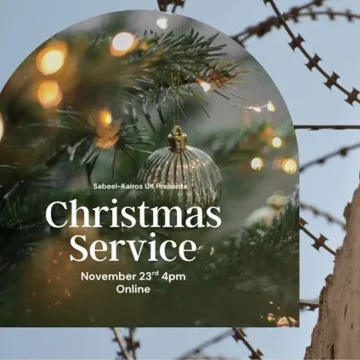 Sabeel Christmas Service 23.11.2025