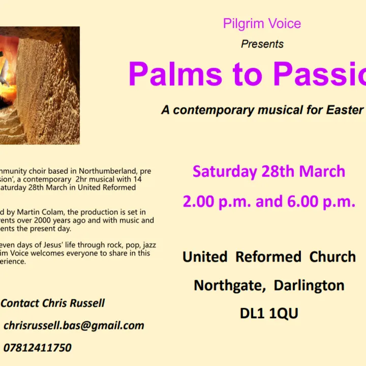 Palms to Passion Urc Darlington 28.03.2026
