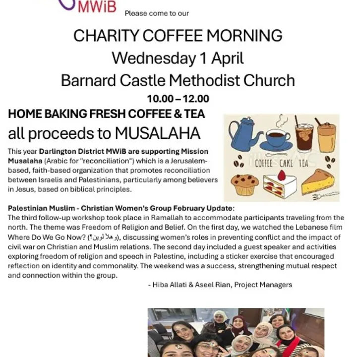 Mwib Charity Coffee Morning 01042026