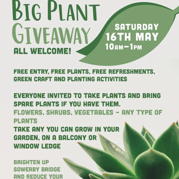 St Pauls Big Plant Give Away Poster 2026