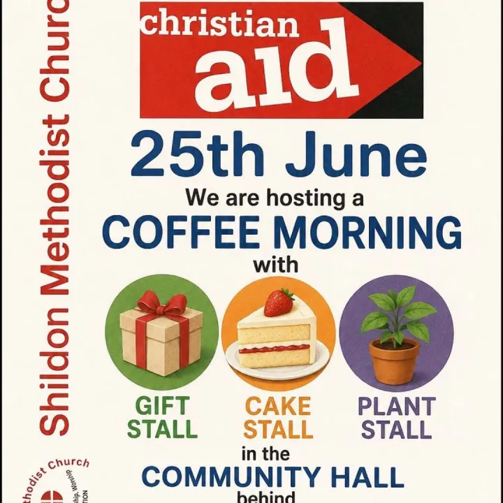 Shildon Christian Aid Coffee Morning 25.06.2026