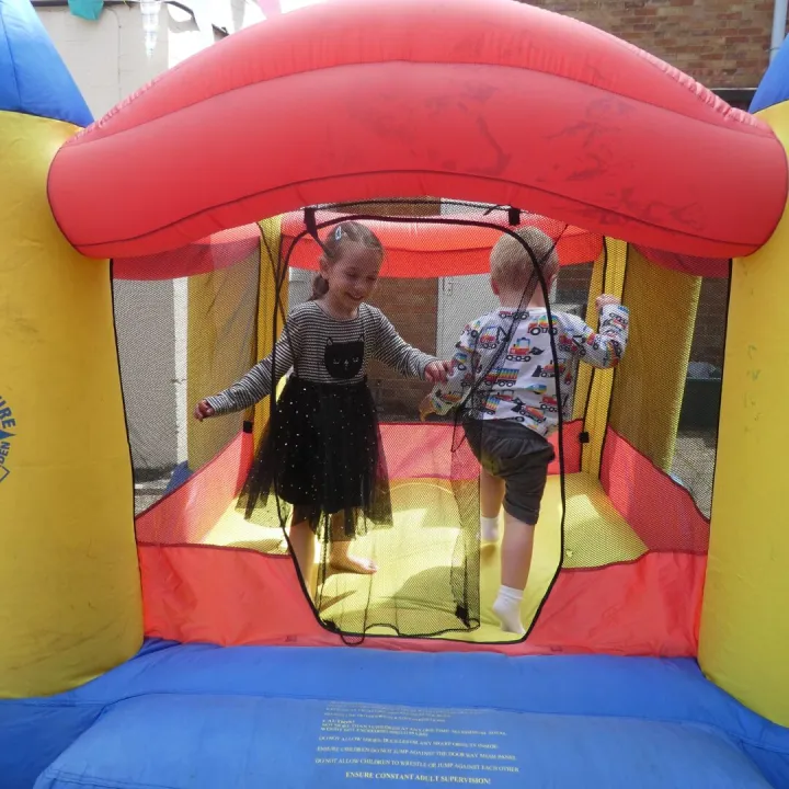 Folk Festival Bouncy Castle