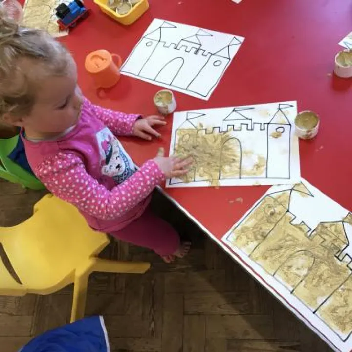 Making sand castle pictures 2