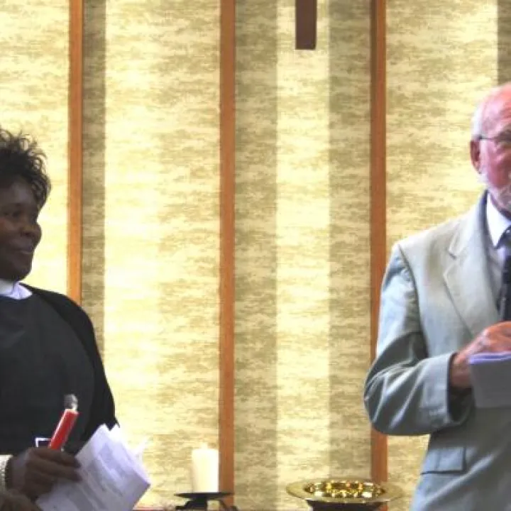 Revd Rachel Muthoni & Rev Michael Chester