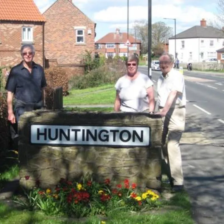 Huntington sign
