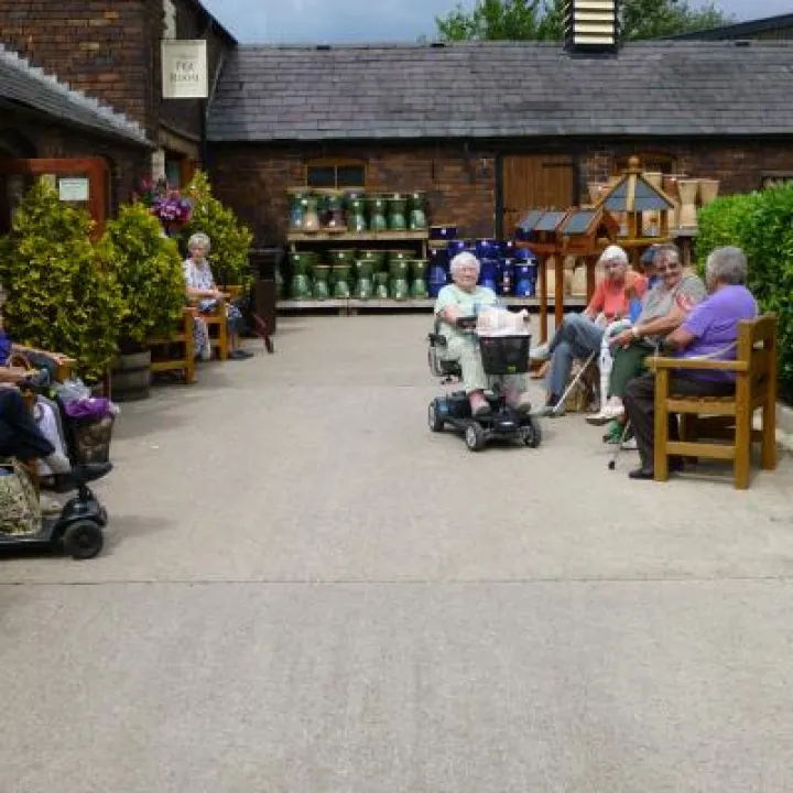 P1000953 &ndash; Over 60s Youth Club at Wheelock Hall Farm
