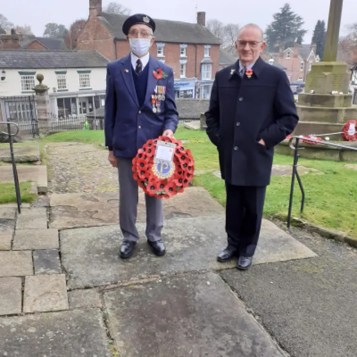 photo 2 of Tom at Remembrance Sunday &ndash; Copy
