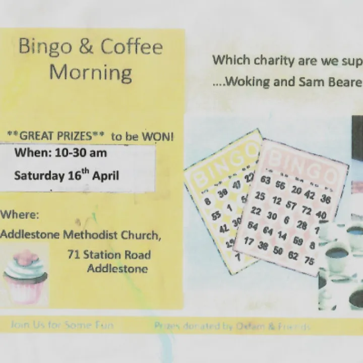 16 March Fun Bingo & Coffee Morning