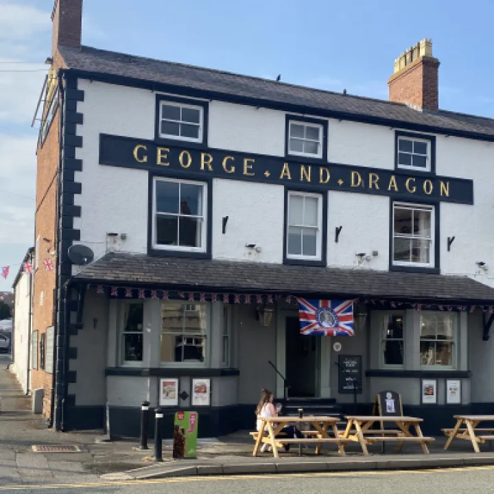 George and Dragon Jubilee BuntingJPG