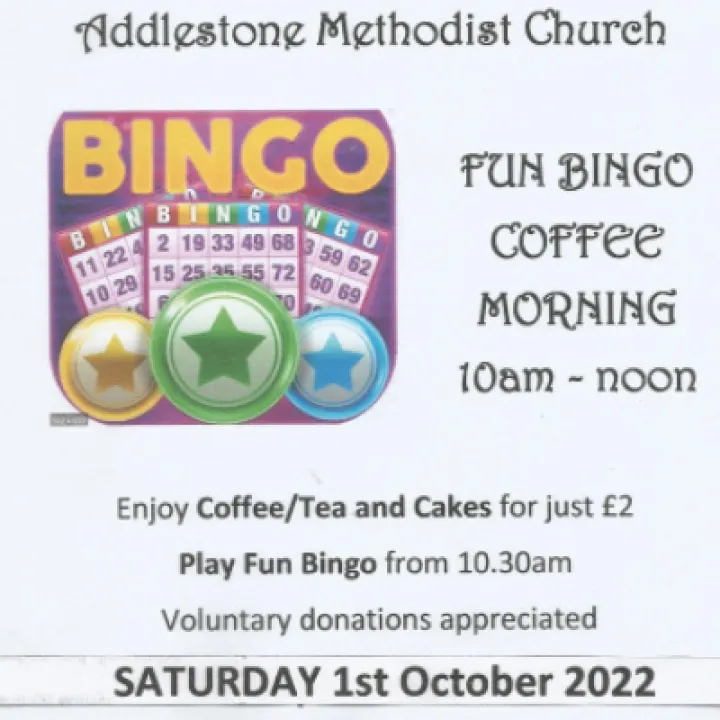 1st October Fun Bingo