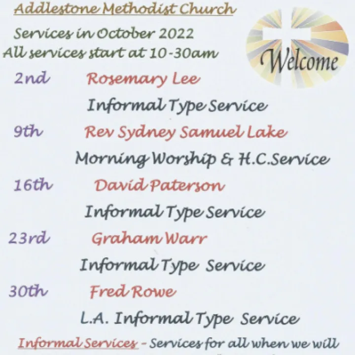 Services in October '22