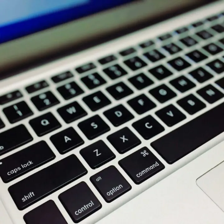 Close-up of Laptop Keyboard