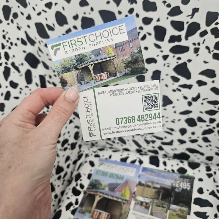 First Choice Garden Supplies Business Cards