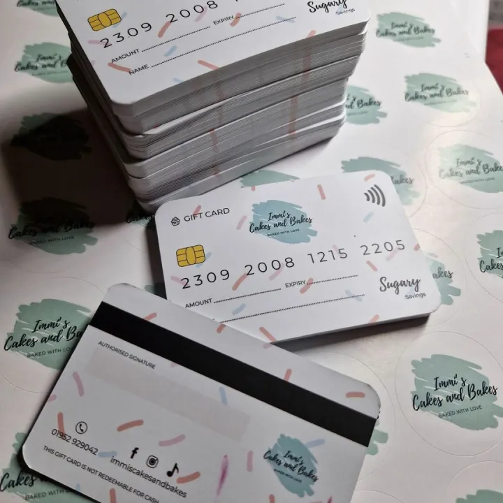 Immis Cakes and Bakes Business Cards (Vouchers) Wi