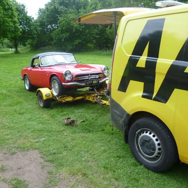 AA recovers S800 at Weaver Wander