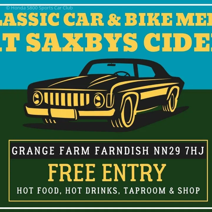 Saxbys Cider Car Show