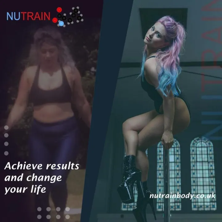 Before and After Fitness Transformation of Female Client