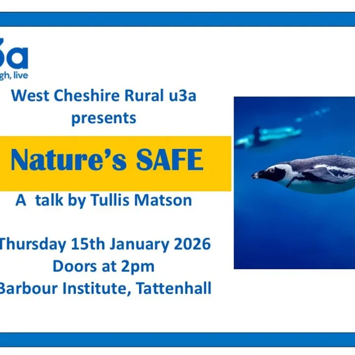 U3a January 2026 &ndash; Nature S Safe Advert Jan2026 Jp