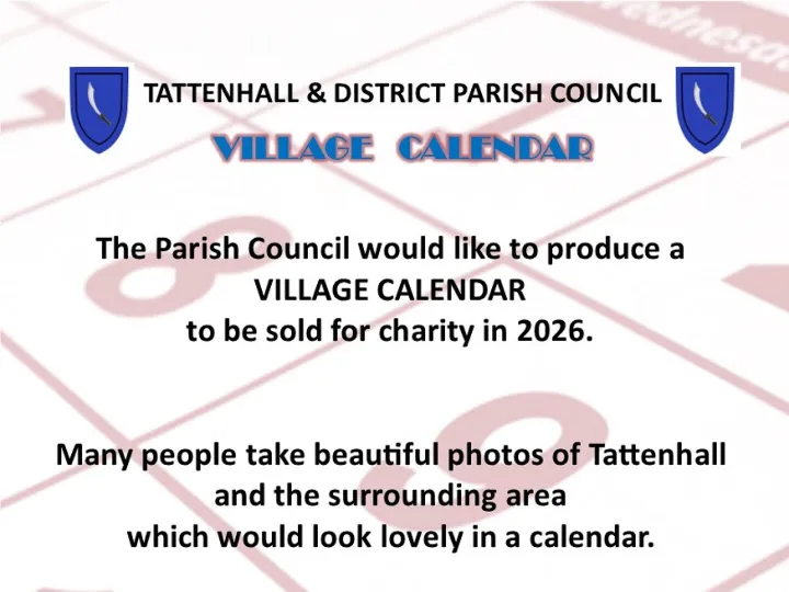 Tattenhall Online – Village Calendar