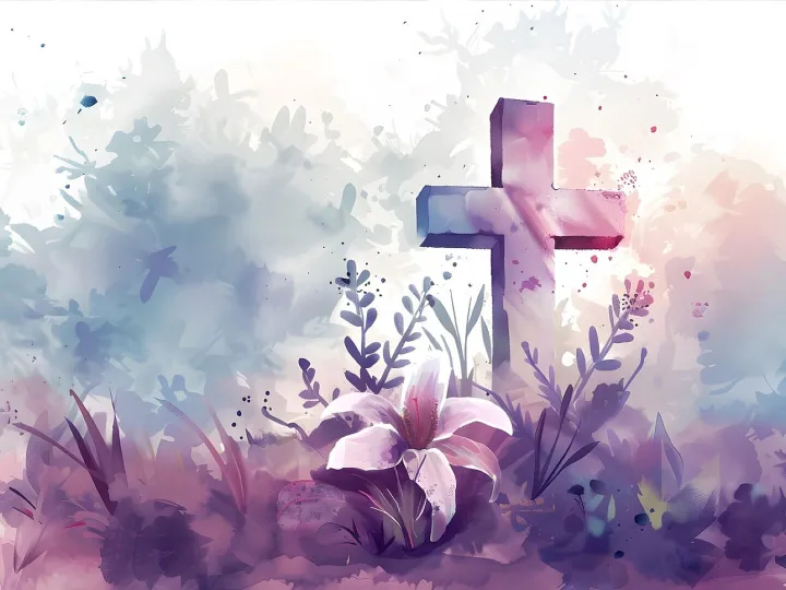 Ai generated, cross, church, easter