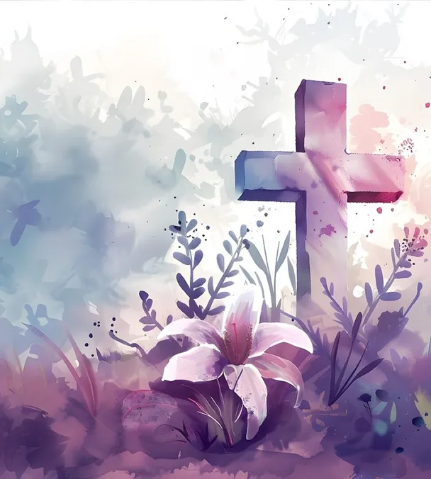 Ai generated, cross, church, easter
