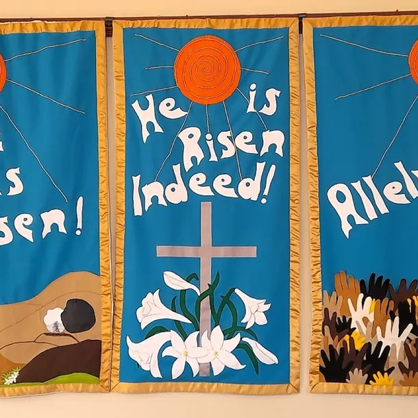 Upton Easter Banners