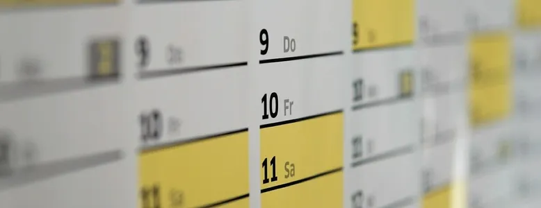 Calendar, dates, schedule, days, wall calendar