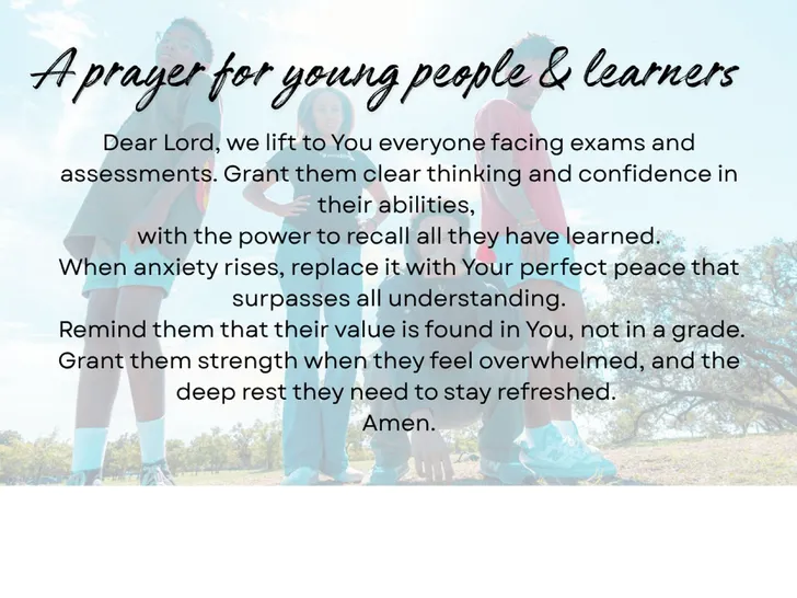 Learners' Prayer