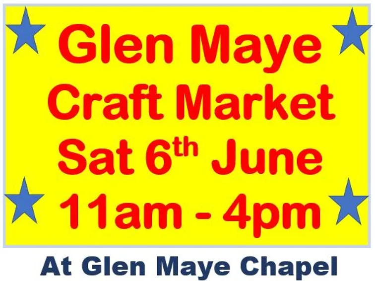 Glen Maye Chapel &ndash; Craft Market 6th June 2026