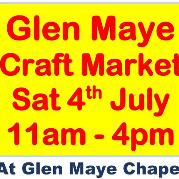 Glen Maye Chapel &ndash; Craft Market 4th July 2026