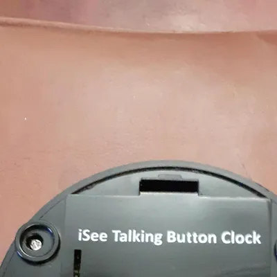 Items for sale &ndash; iSee Talking Button Clock &pound;5