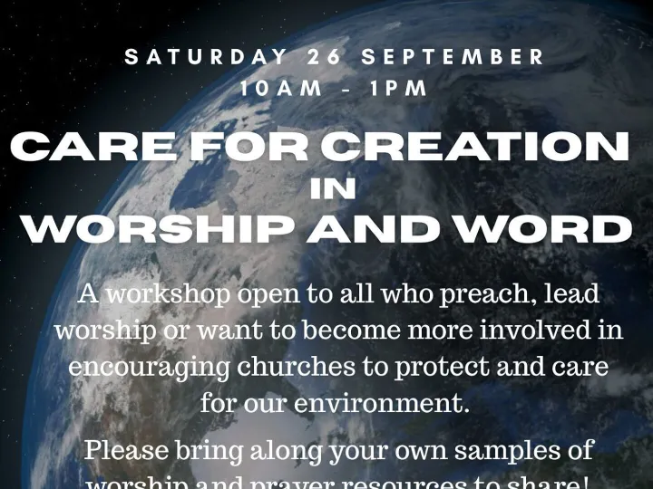 Care For Creation Poster Sept 2026