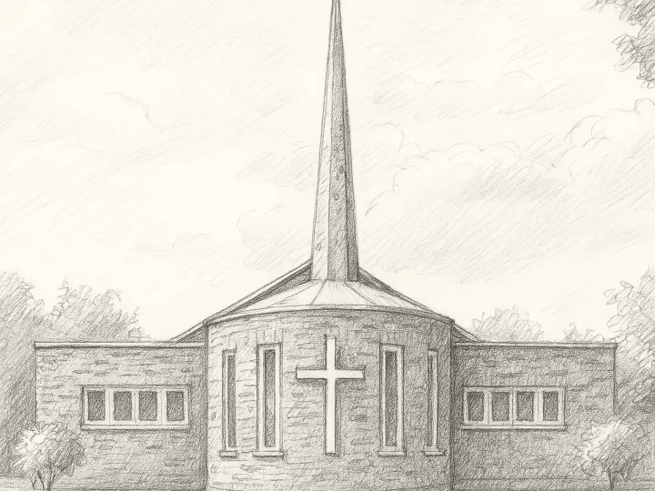 Balsall Common Sketch Image of Church