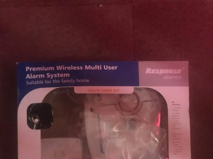 Items for sale
– Burglar alarm system £10