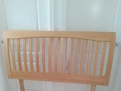 Items for sale
– Solid oak headboard £10