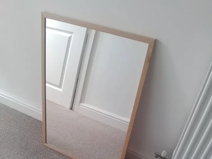 Items for sale &ndash; Habitat Oak framed mirror (new) &pound;10