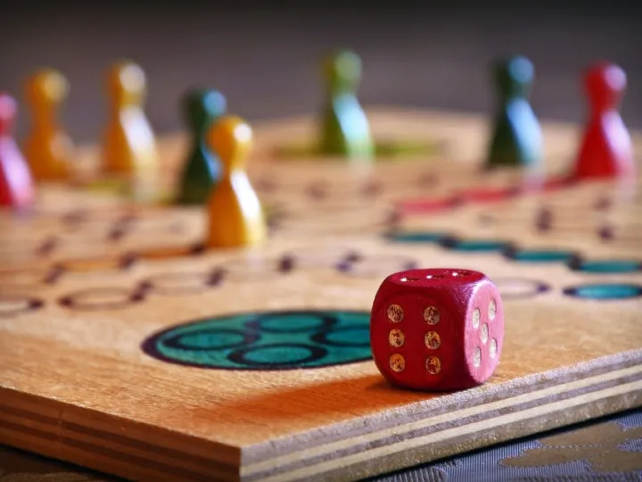 Game, board game, dice, human don't be angry