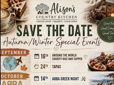 Alison&rsquo;s Country Kitchen Events